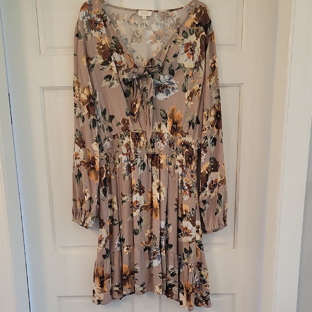 ODDY Floral Patterned Dress